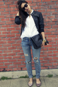 sky-blue-zara-jeans-black-faux-leather-ellison-jacket-white-zara-shirt